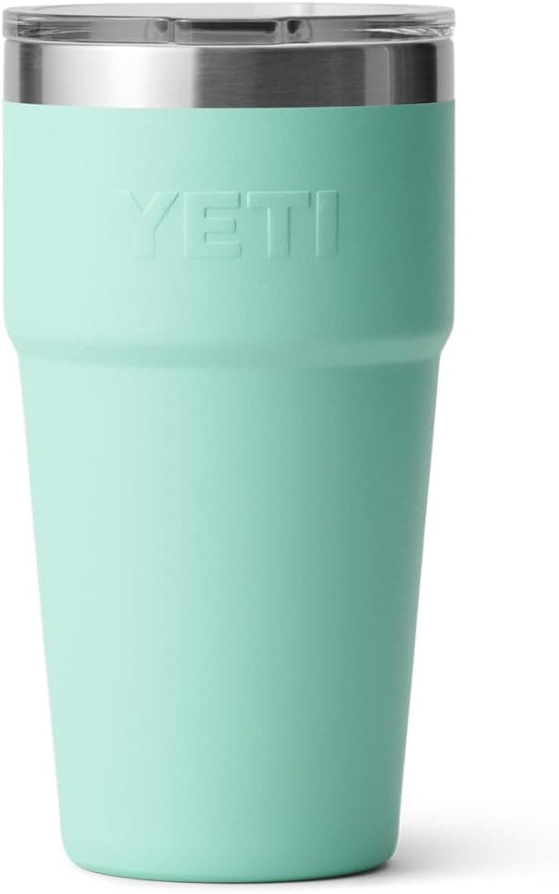 YETI Rambler 20 oz Stackable Tumbler in Seafoam thumbnail 5