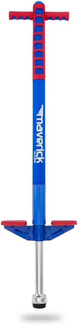 Flybar Maverick Foam Pogo Stick for Kids Age 5 and Up, 40 to 80 Pounds, Pogo Stick for Boys and Girls (Red/Blue) : Toys &amp; Games — Easter Gifts gift idea