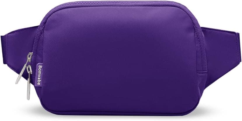 Bomvabe Purple Fanny Pack for Women with Extender Strap — Spring Gift Ideas gift idea
