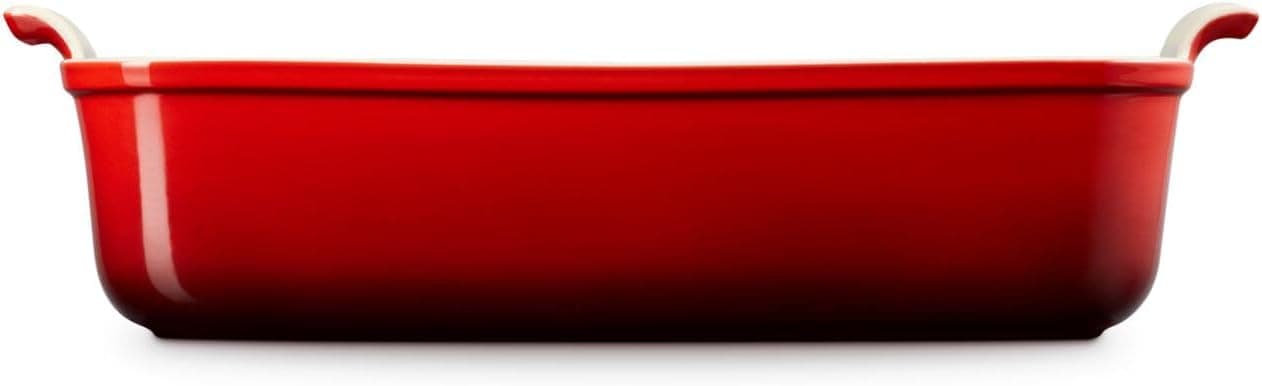 Le Creuset Heritage Deep Rectangular Lasagna Dish - Cerise thumbnail 3