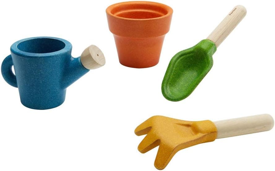 PlanToys® Wooden Gardening Set image 1