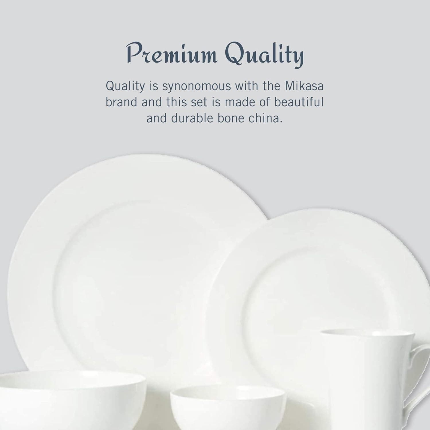 Mikasa Delray 40-Piece Bone China Dinnerware Set thumbnail 3