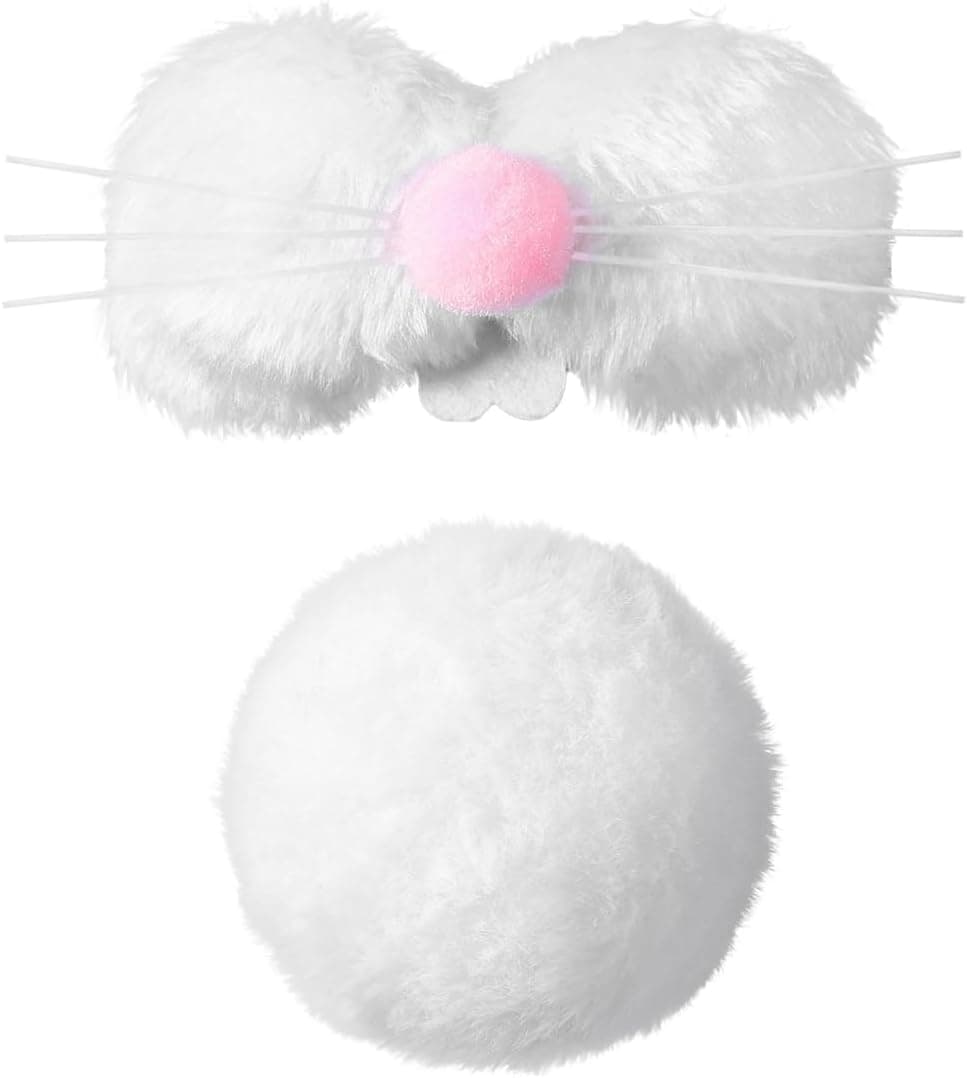 Fancheer Plush Bunny Nose Tail Set — Easter Gifts gift idea