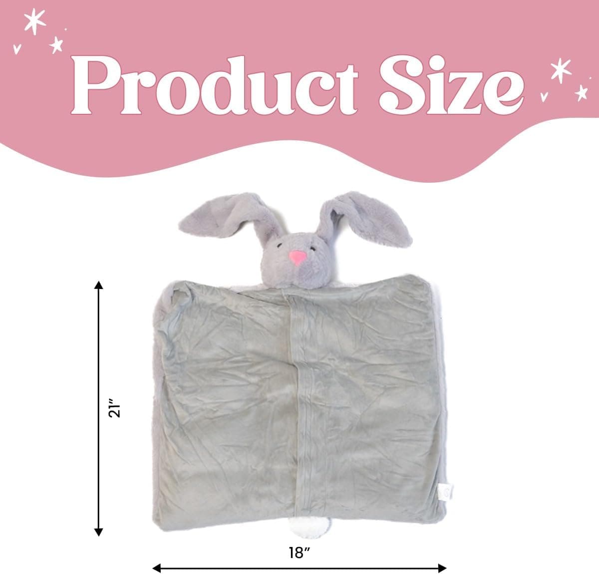 Schooled Weighted Lap Pad for Kids - 5LB Sensory Rabbit Blanket image 1