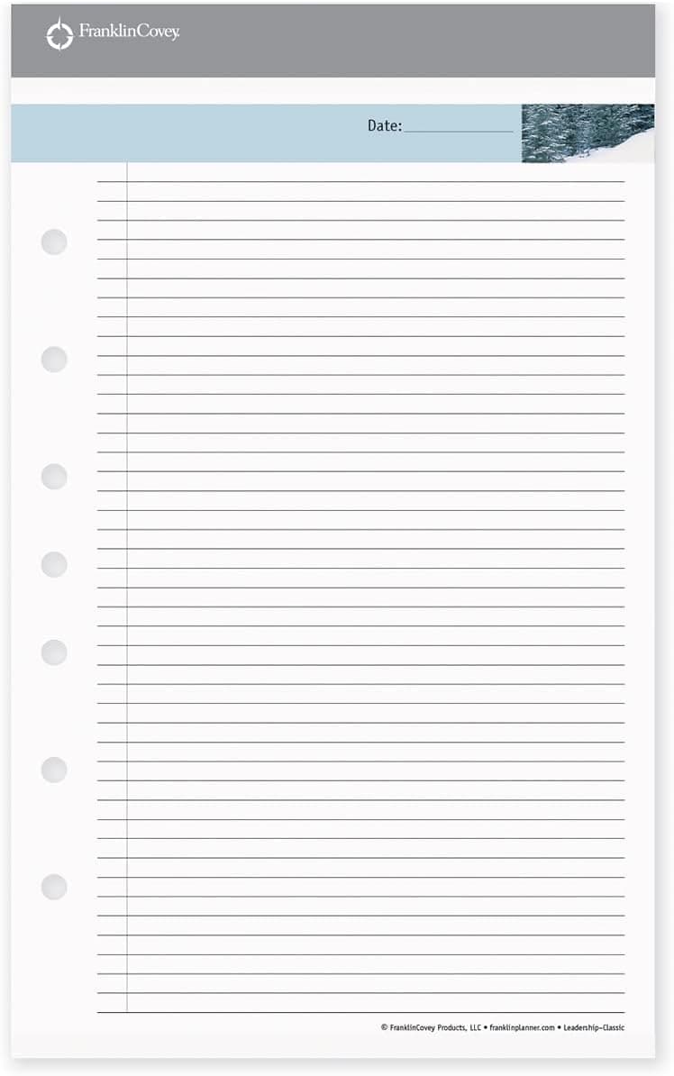 FranklinCovey Leadership Portfolio Notepads (Classic, 3-Pack) thumbnail 5