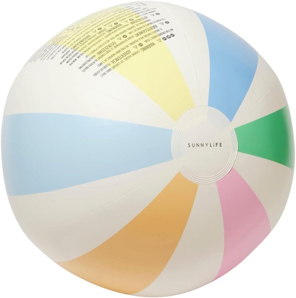 Sunnylife Inflatable Beach Ball - Pool Side Pastel Gelato — Easter Gifts gift idea