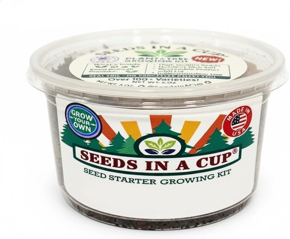 Seeds In A Cup Kids Discovery Garden Kit thumbnail 4