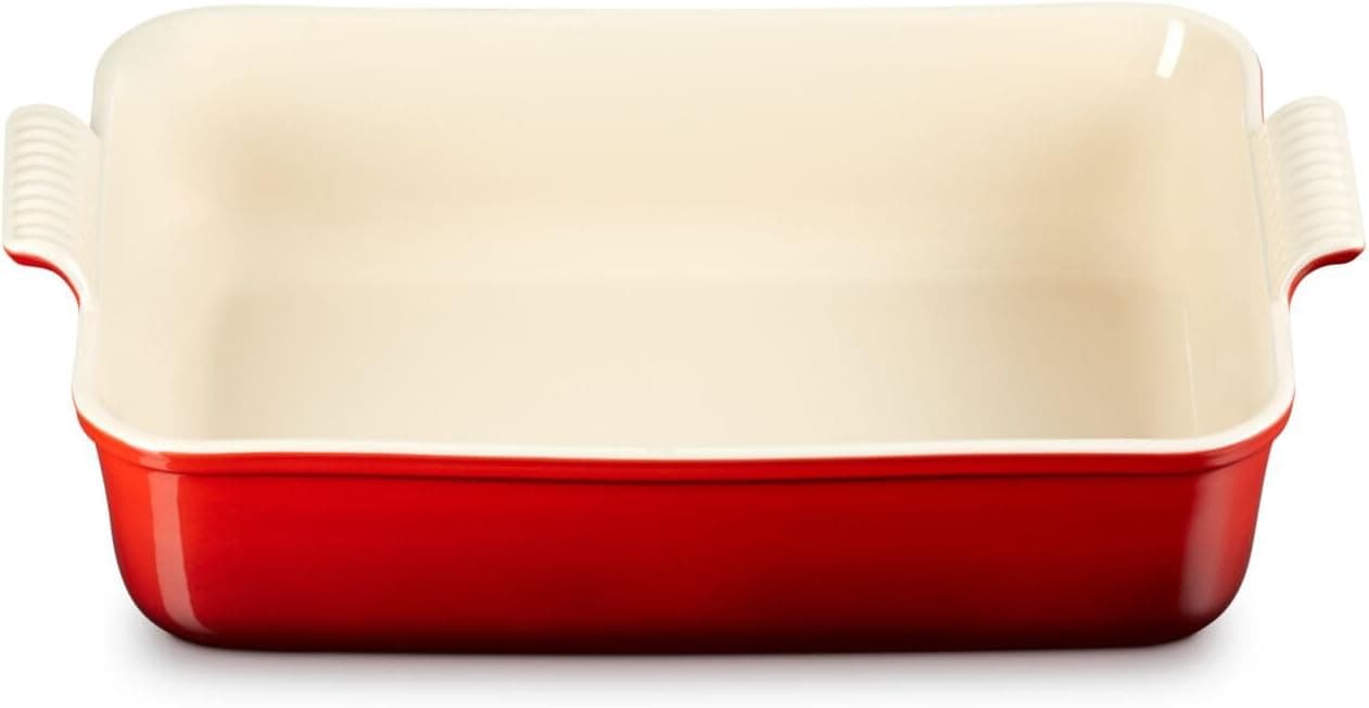 Le Creuset Heritage Deep Rectangular Lasagna Dish - Cerise image 1