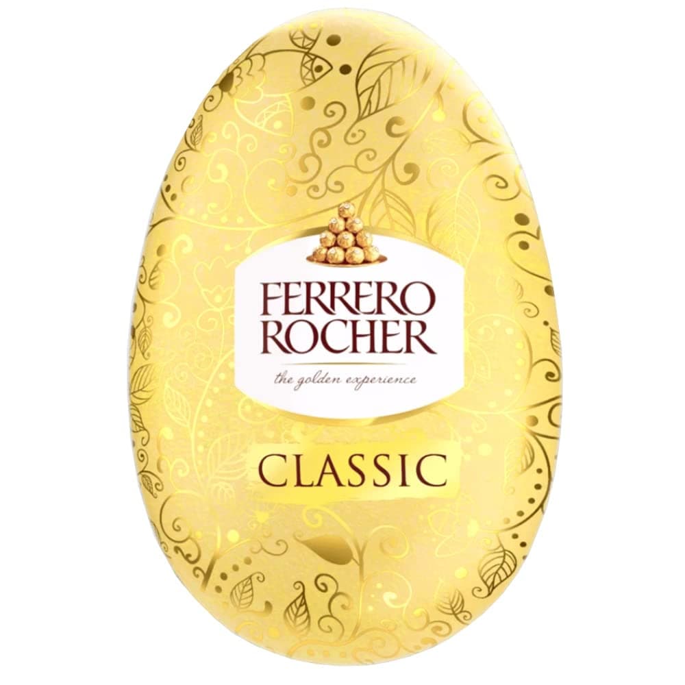 Ferrero Rocher Milk Chocolate Easter Egg with Hazelnut image 1