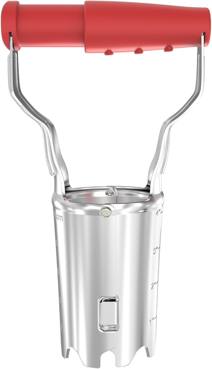 FLORA GUARD Bulb Planter with Depth Markers - Automatic Soil Releasing Seed Bulb Transplanter for Planting/Digging Tulips, Daffodils, Dahlias and More : Patio, Lawn &amp; Garden — Spring Gift Ideas gift idea