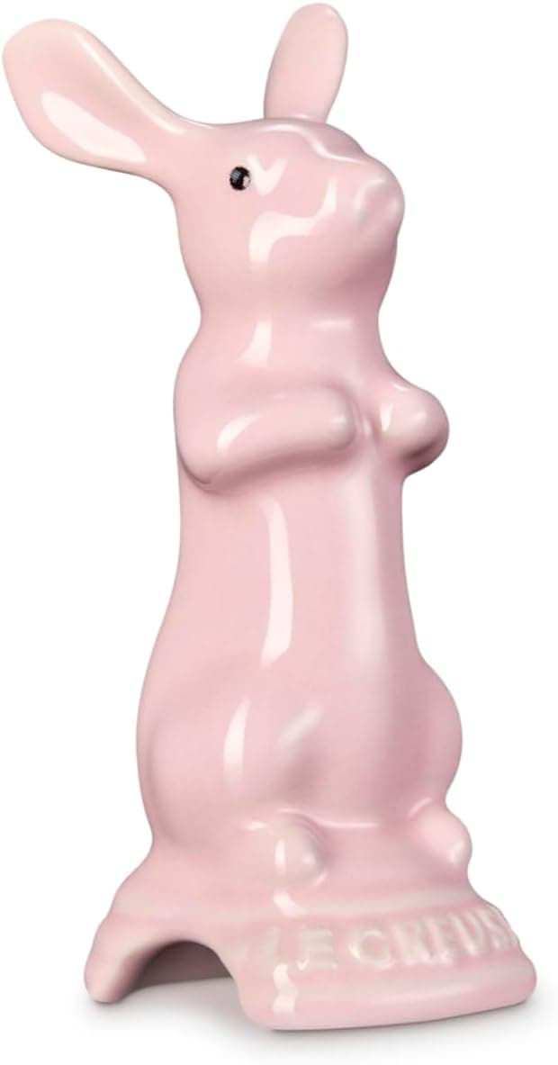 Le Creuset Stoneware Bunny Pie Vent, 3 inch, Chiffon Pink image 1