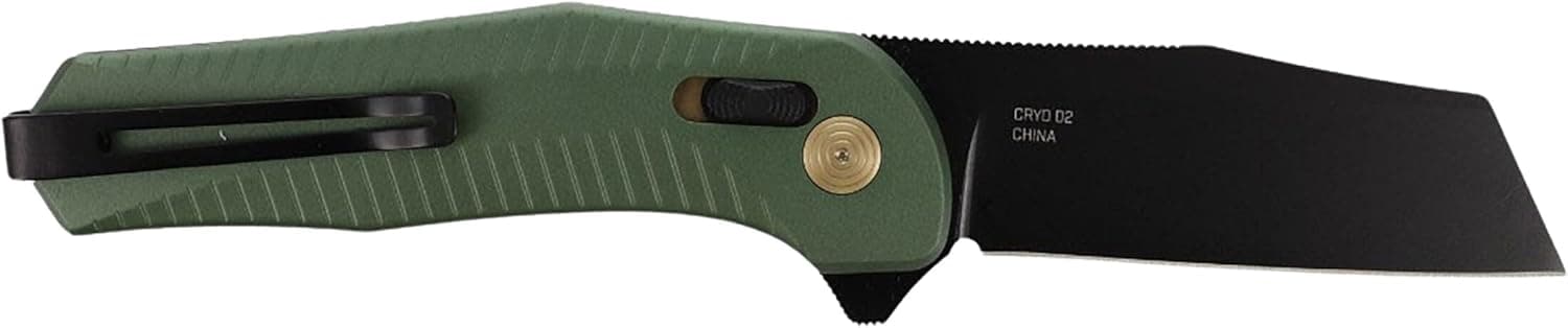 SOG Diverge XR Folding Knife - Forest Green and Black thumbnail 2