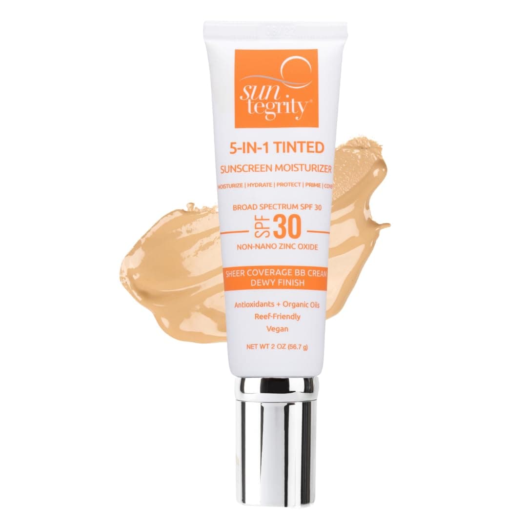 Suntegrity Tinted 5-in-1 Mineral Sunscreen SPF 30 - Golden Light — Easter Gifts gift idea
