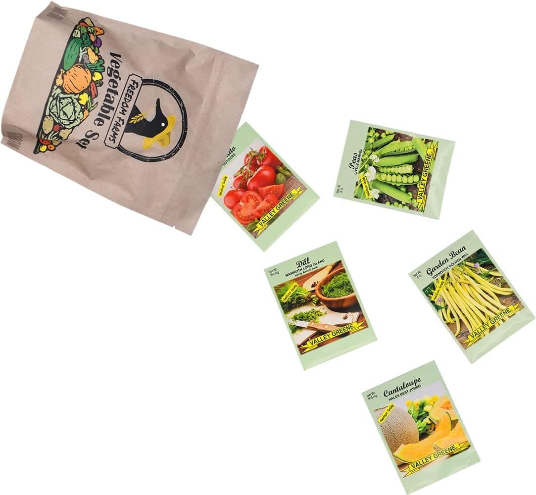 Set of 43 Assorted Vegetable & Herb Seed Packets - Deluxe Heirloom Seeds thumbnail 3