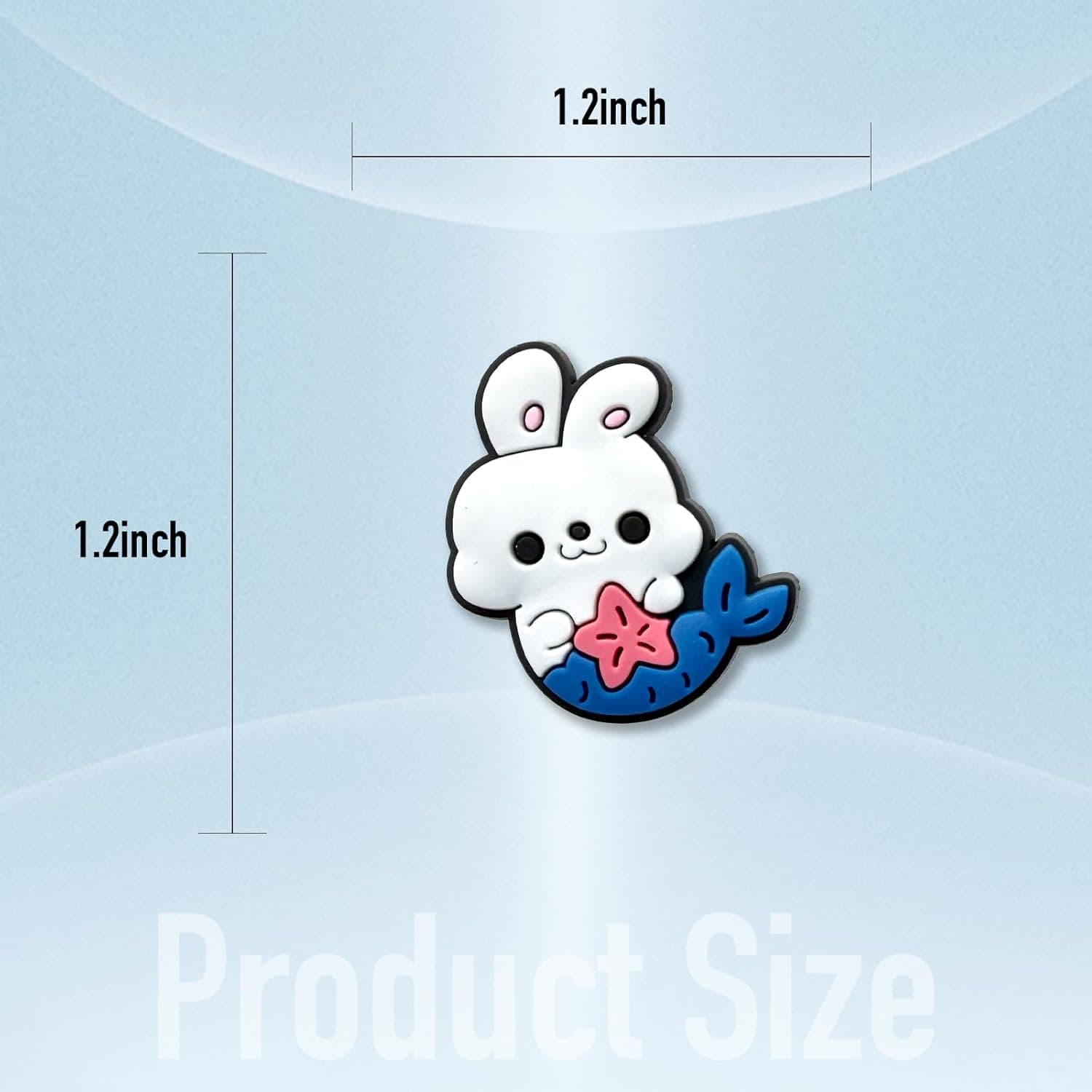 16Pcs Bunny Shoe Charms for Croc Clog Sandals Bracelets Decoration : Clothing, Shoes &amp; Jewelry thumbnail 2