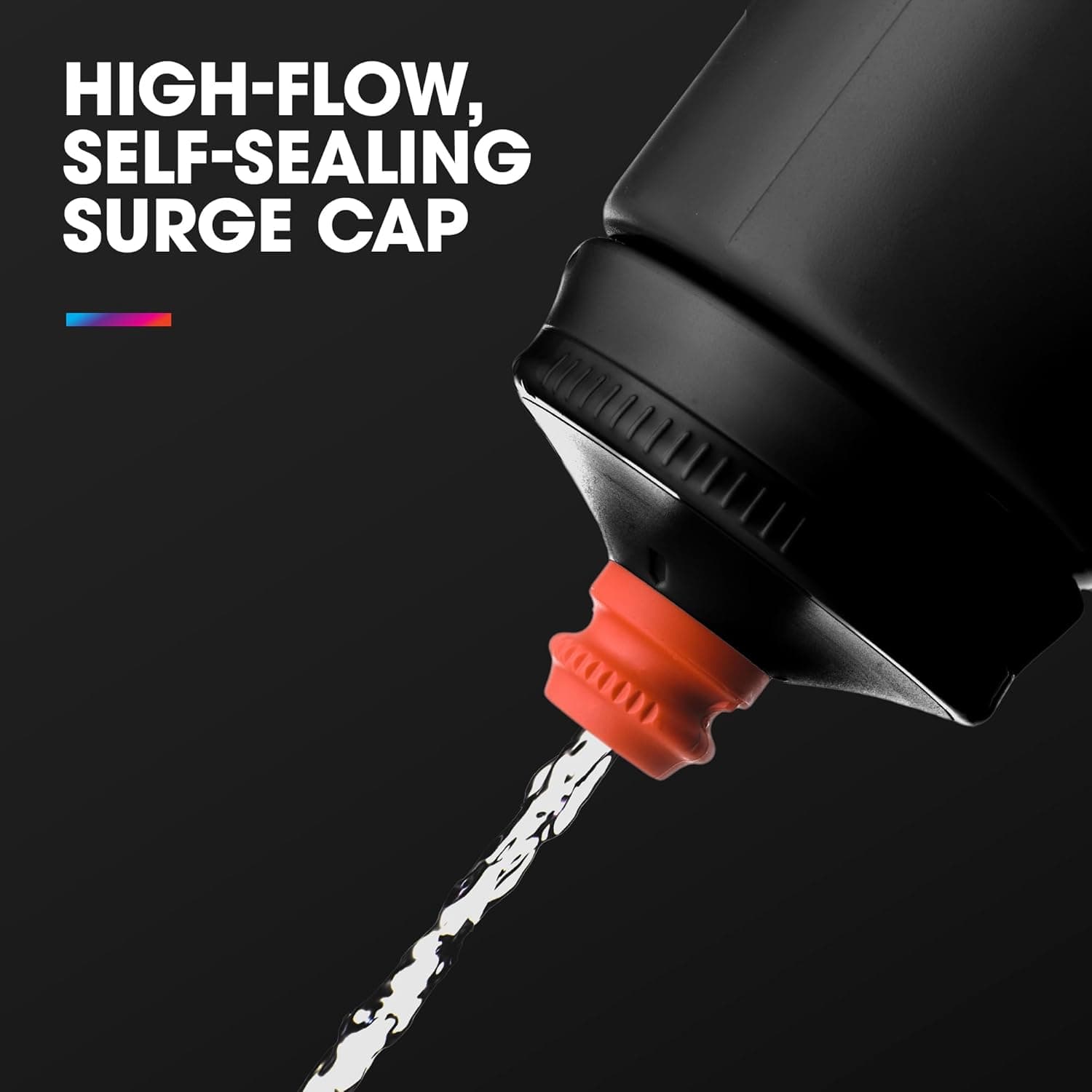 HydraPak Breakaway Surge Lightweight Bike Water Bottle 2-Pack thumbnail 4