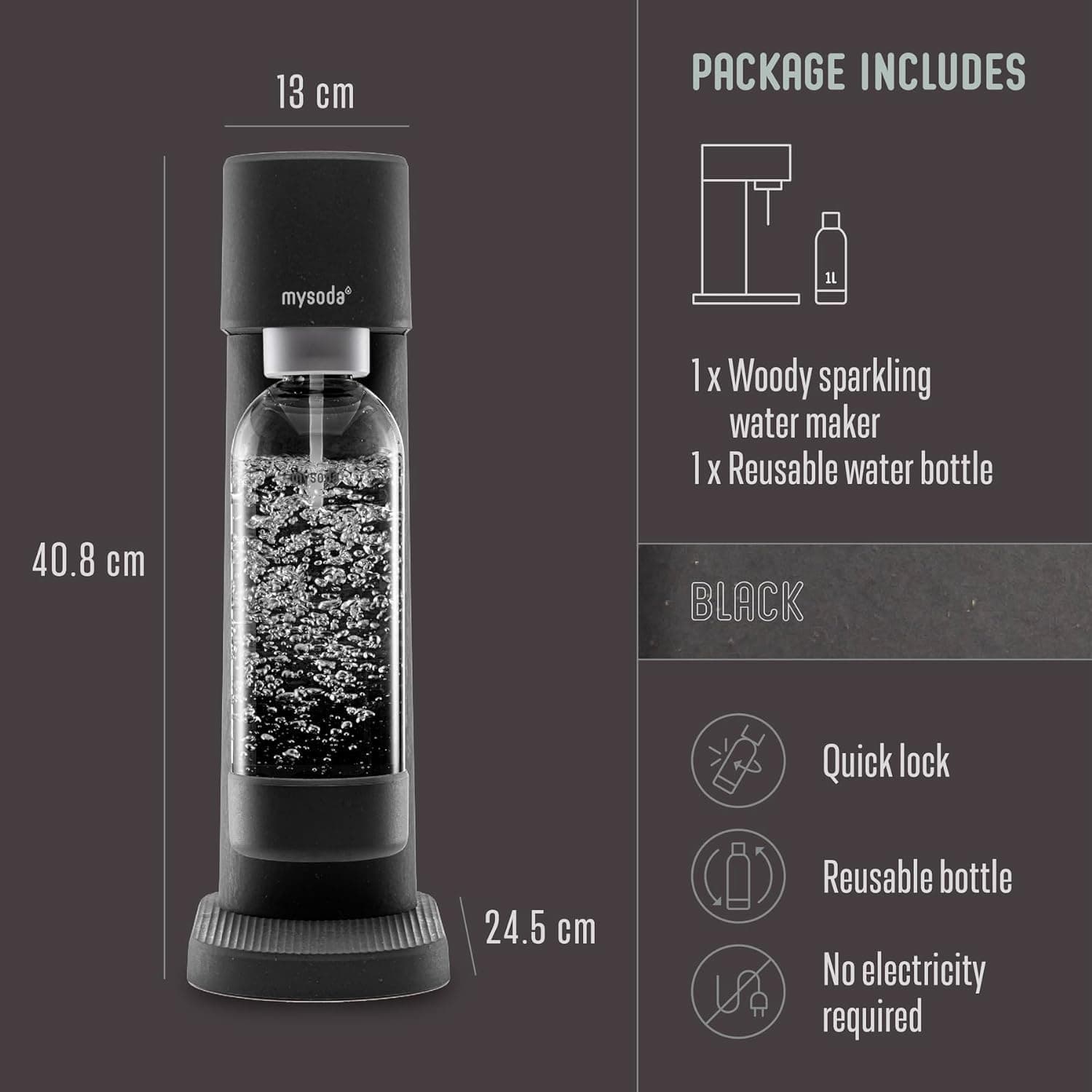 Mysoda Woody Sparkling Water Maker thumbnail 4
