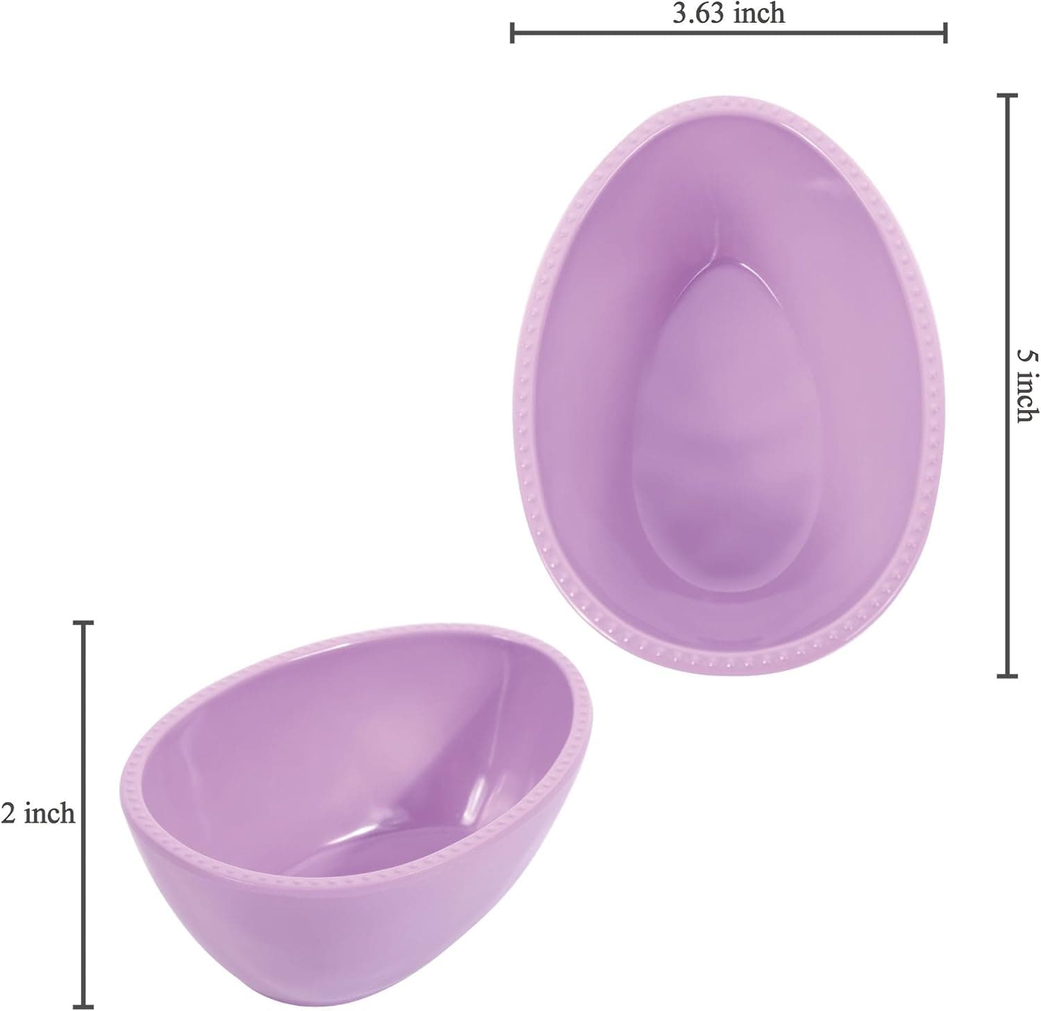 Easter Egg Melamine Dessert Bowls Set of 4 thumbnail 5