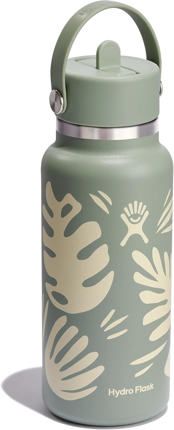 Hydro Flask Water Bottle 32 Oz - Botanical Bliss Agave thumbnail 2
