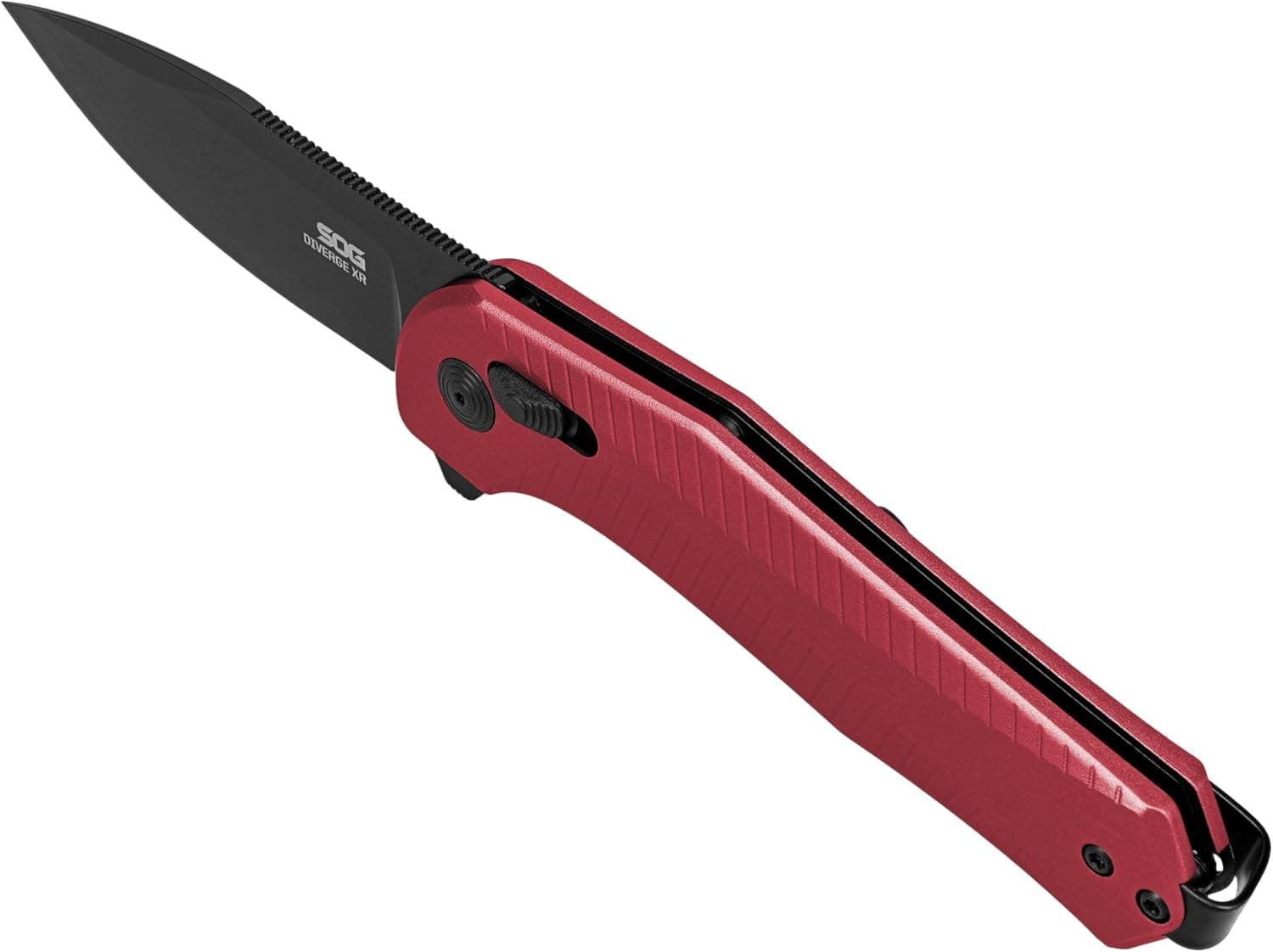 SOG Diverge XR Folding Knife - Forest Green and Black thumbnail 5