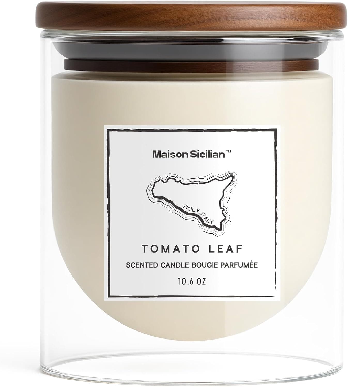 Tomato Leaf Candle by Maison Sicilian – Authentic Tomato Vine Scent, Fresh Green &amp; Earthy Notes, Hand-Poured Soy Wax, 65 Hour Burn | Garden-Inspired Home Fragrance for Plant Lovers, Spring Gift : Health &amp; Household — Spring Gift Ideas gift idea