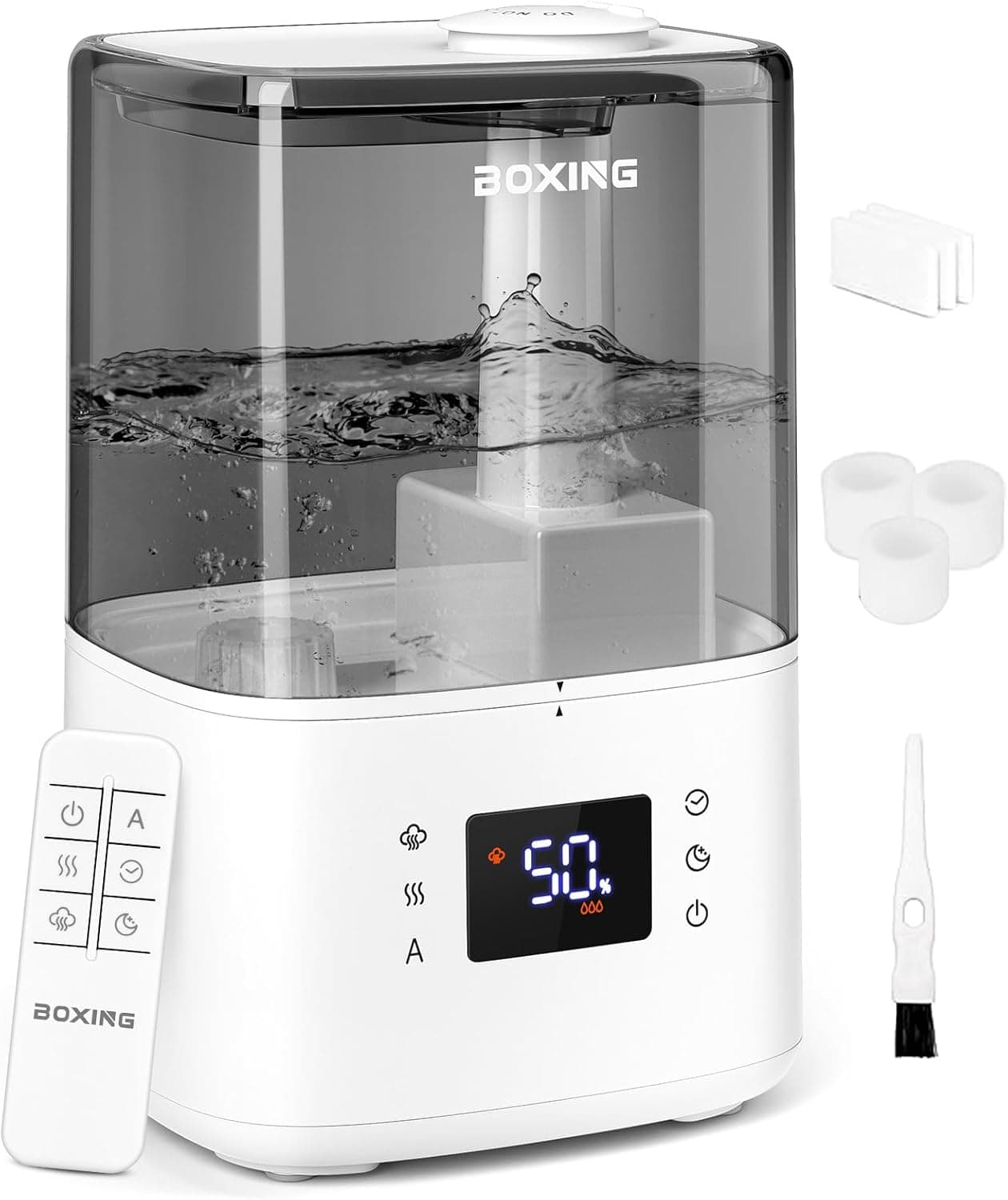 BOXING Warm and Cool Mist Humidifier image 1