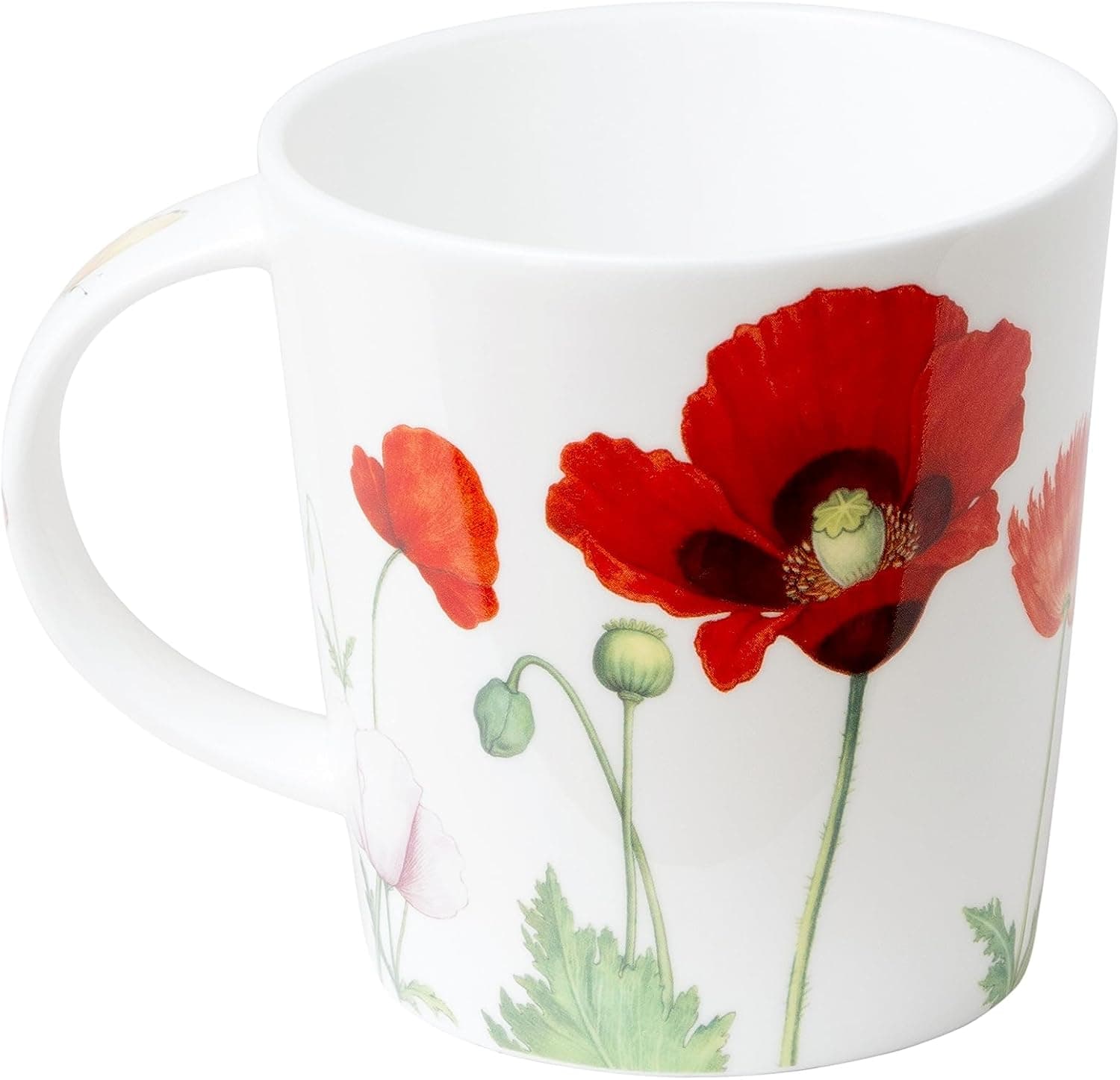 Grace Teaware Poppy Butterfly Bone China Coffee Cup thumbnail 3