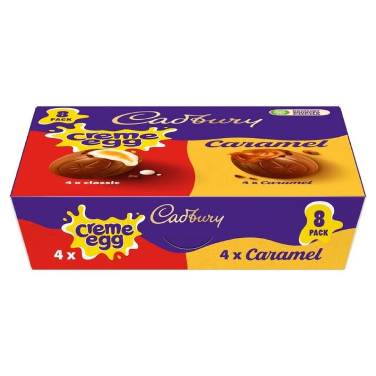 Cadbury Creme Egg & Caramel Egg 8 Pack thumbnail 4