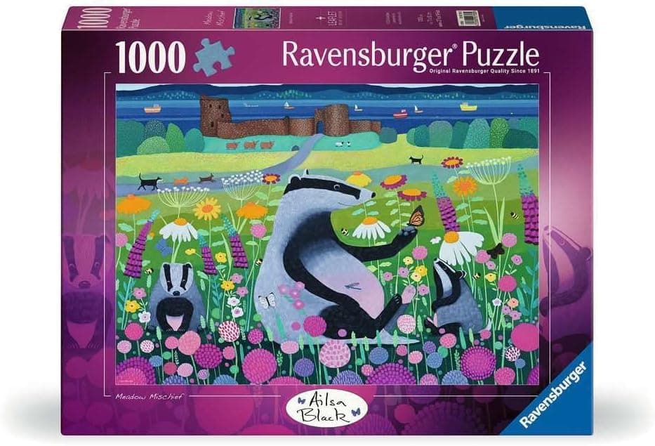 Ravensburger Meadow Mischief 1000 Piece Puzzle for Adults — Spring Gift Ideas gift idea