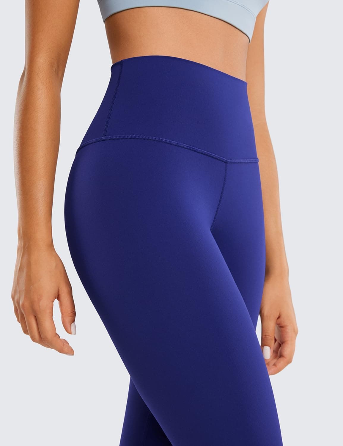 CRZ YOGA Butterluxe High-Waisted Yoga Leggings 25" - Larkspur Blue thumbnail 4