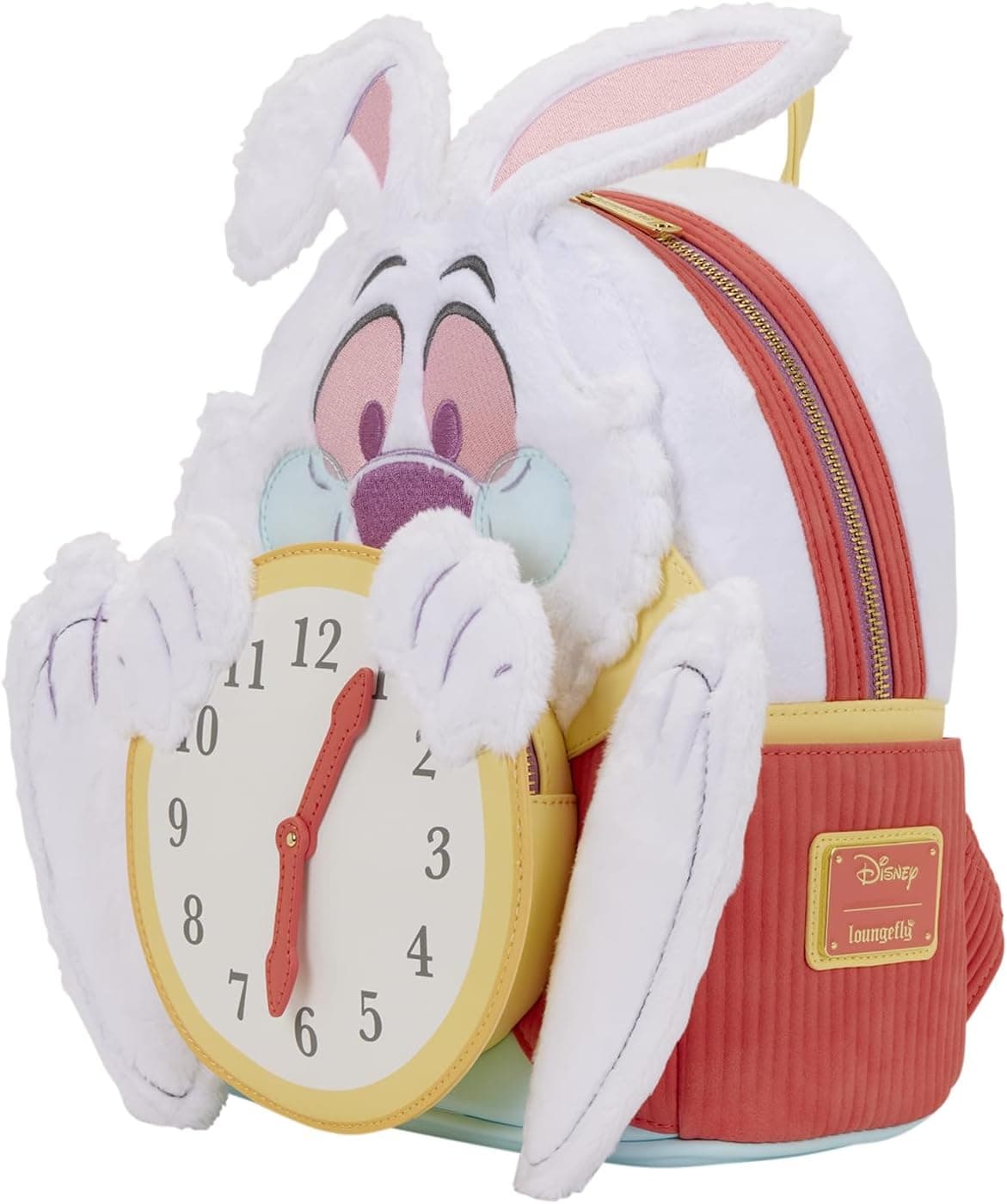 Loungefly Alice in Wonderland White Rabbit Cosplay Mini Backpack thumbnail 2
