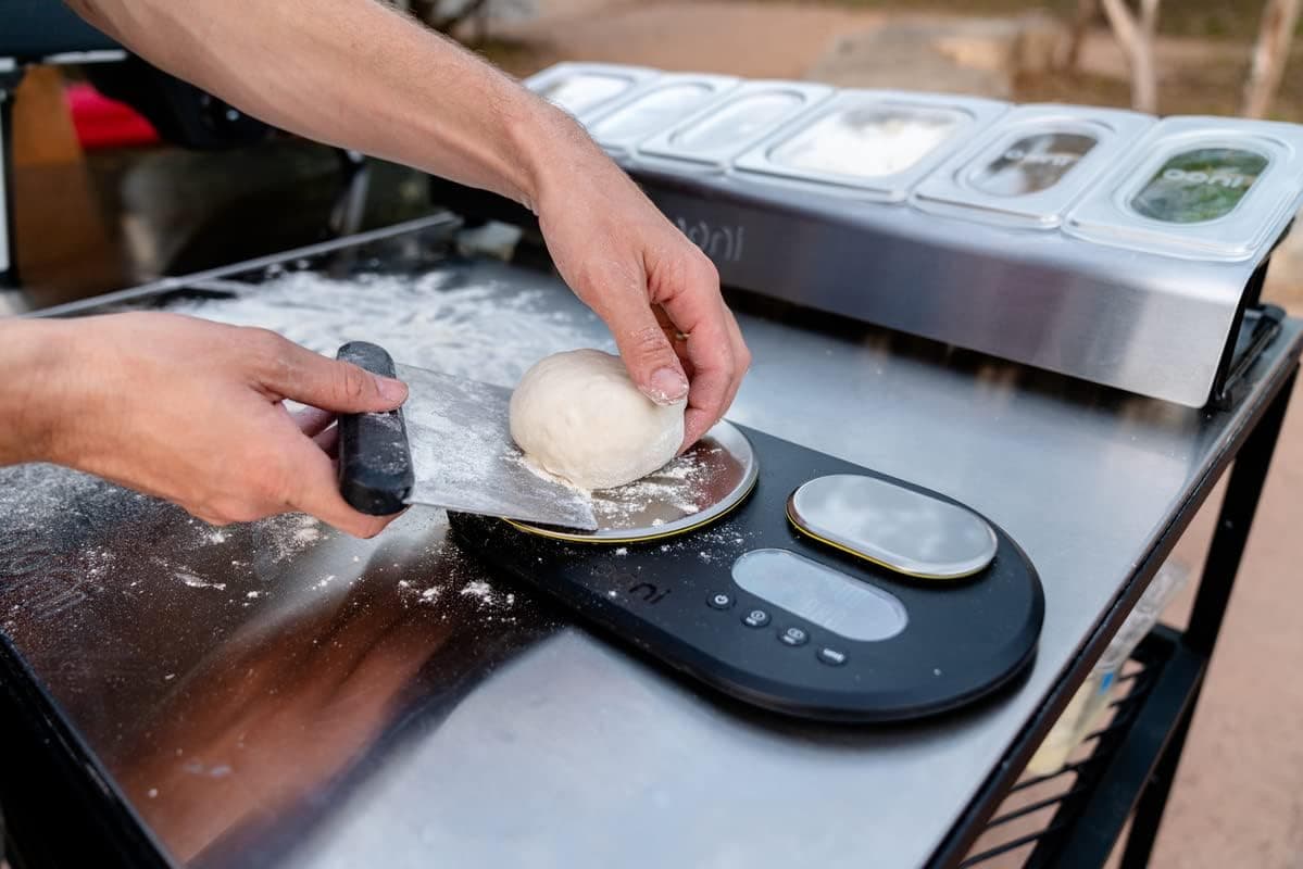 Ooni Dual Platform Digital Scales - Digital Baking Cooking Scales - Digital Kitchen Food Scales - LCD Display with Batteries - Ooni Pizza Oven Accessories: Home &amp; Kitchen thumbnail 4