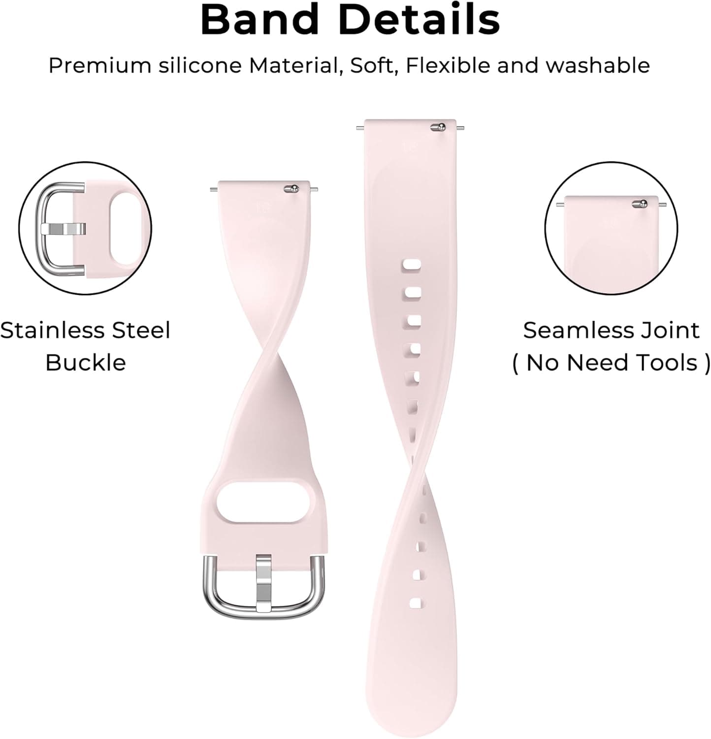 Mugust Silicone Bands for Fossil Women thumbnail 3