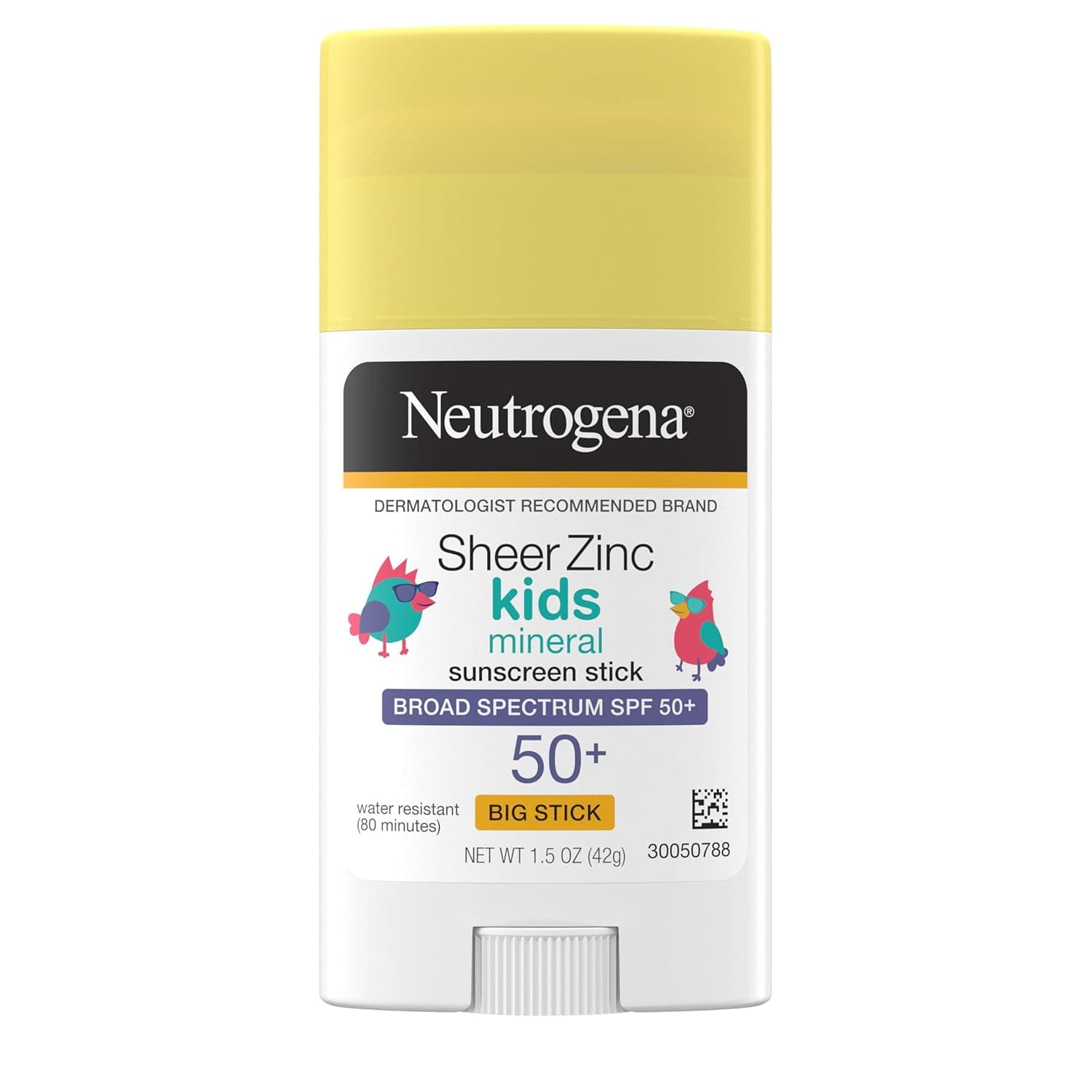 Neutrogena Sheer Zinc Oxide Kids Mineral Sunscreen Stick SPF 50+ image 1