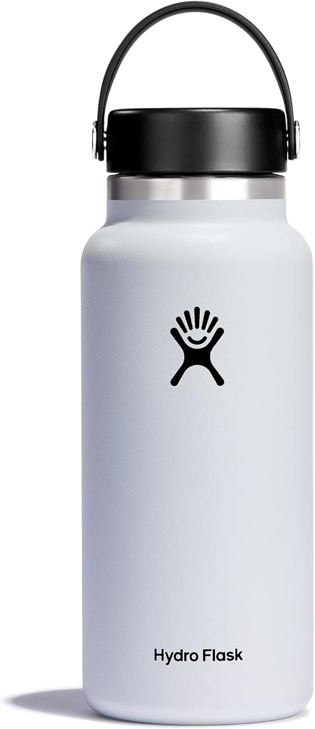 Hydro Flask Water Bottle - 32 oz Wide Mouth White — Spring Gift Ideas gift idea