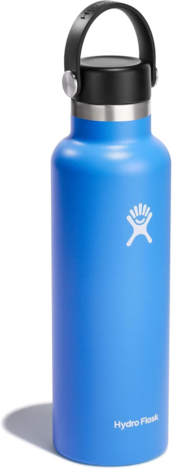 Hydro Flask Water Bottle - 21 Oz Cascade Blue thumbnail 2