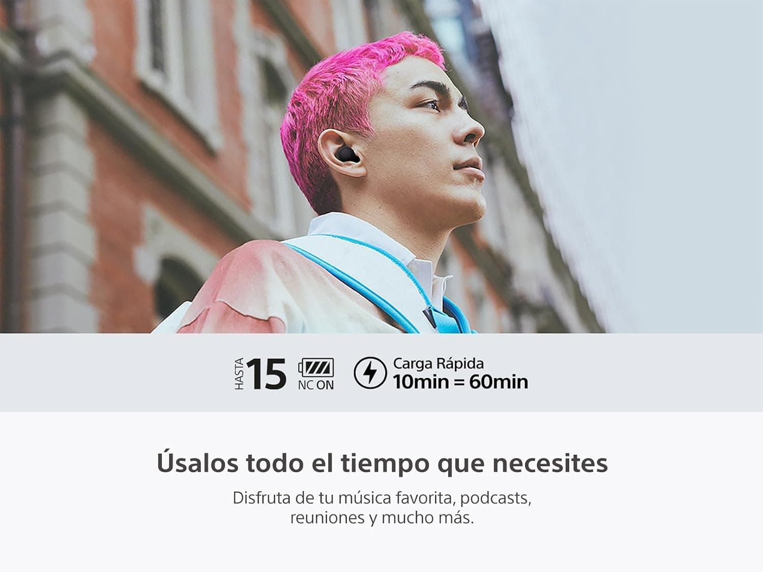 Sony WF-C700N Wireless Noise-Canceling Earbuds thumbnail 4