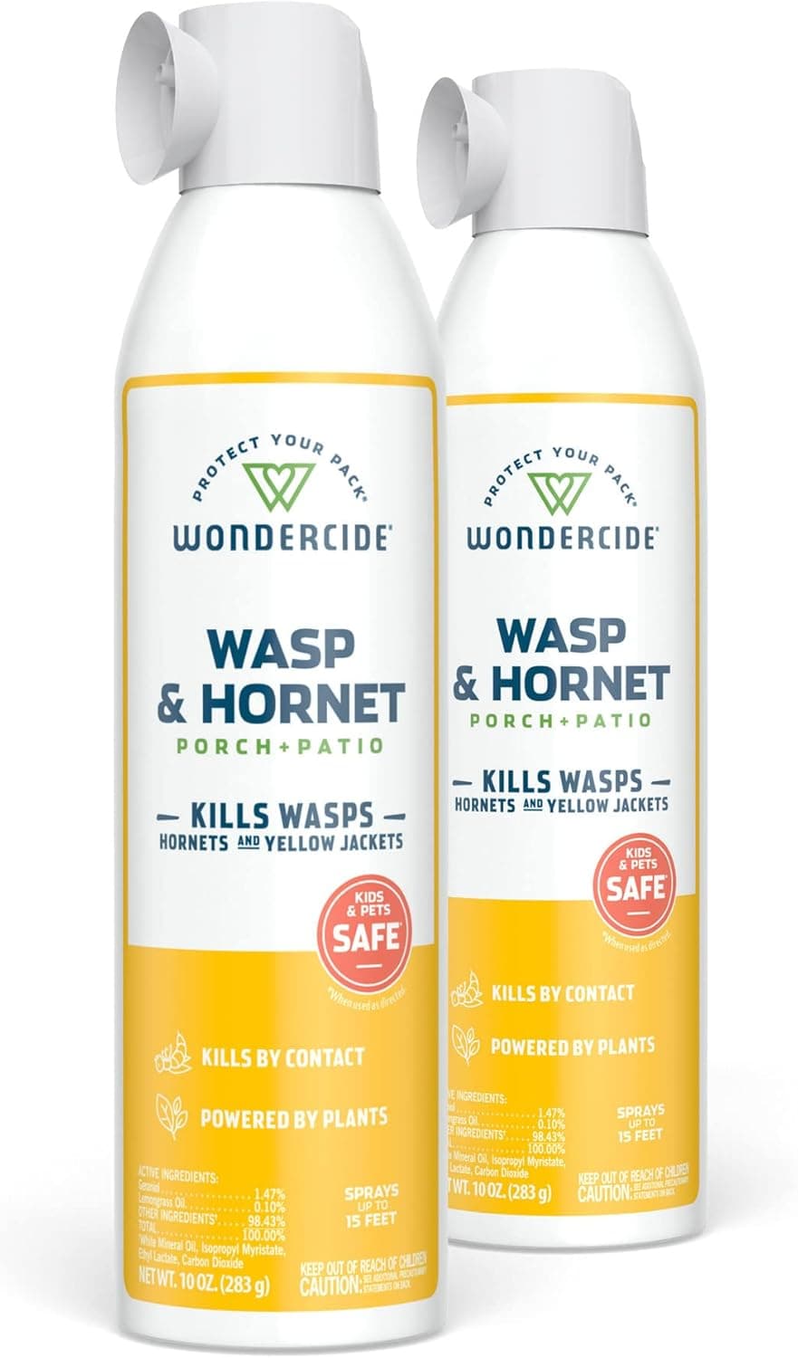 Wondercide Wasp and Hornet Killer Aerosol Spray - 2 Pack image 1