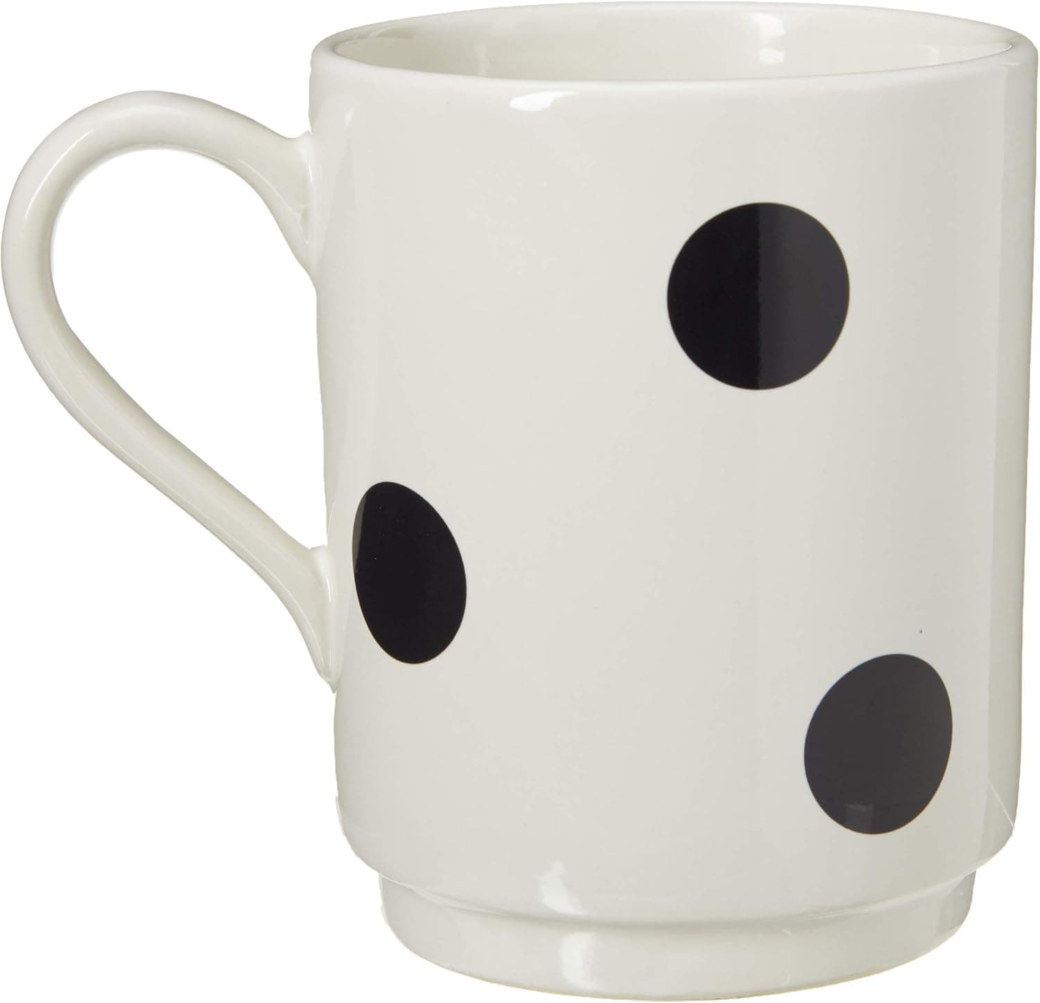 kate spade new york Deco Dot Mug in White thumbnail 2