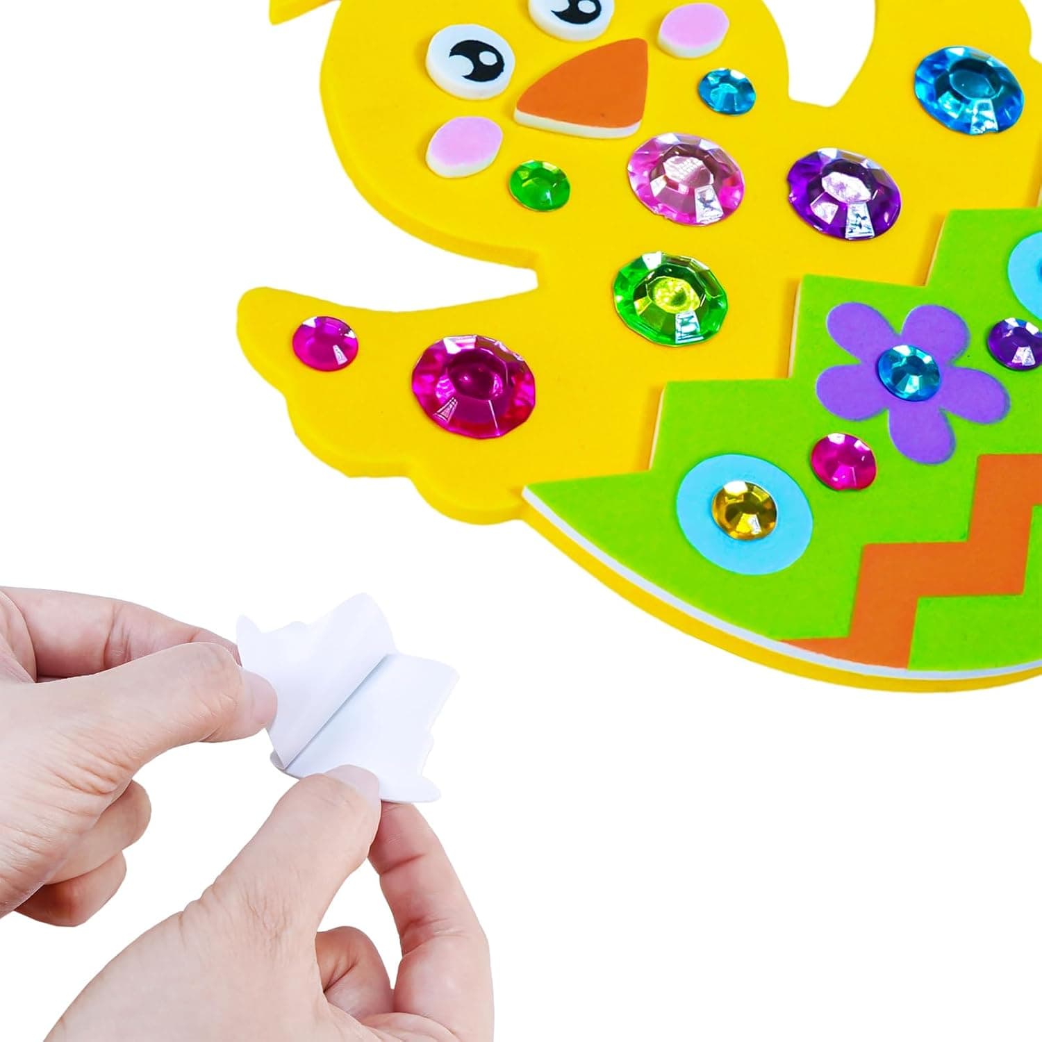 Winlyn 24 Sets Spring Craft Kits with Easter Ornaments thumbnail 2