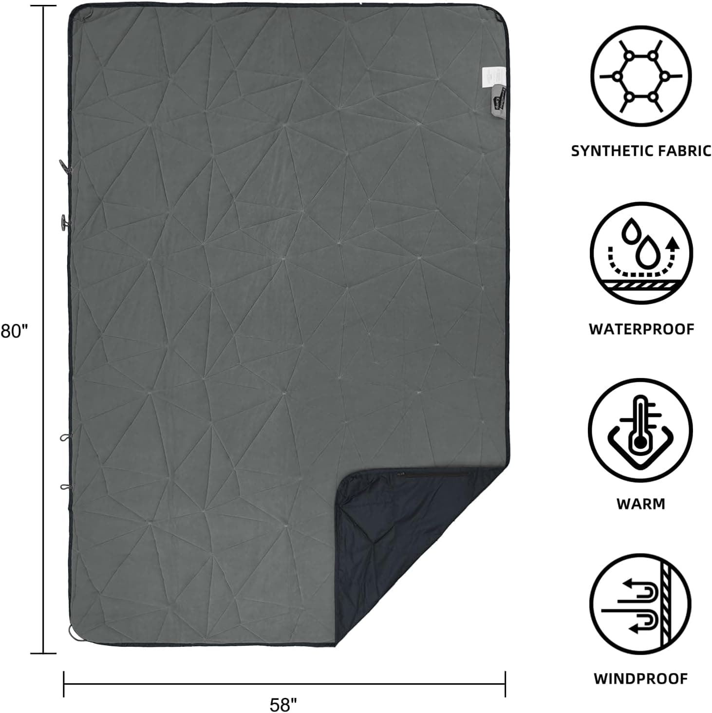 KawaGebo Kamp Large Outdoor Waterproof Blanket thumbnail 3