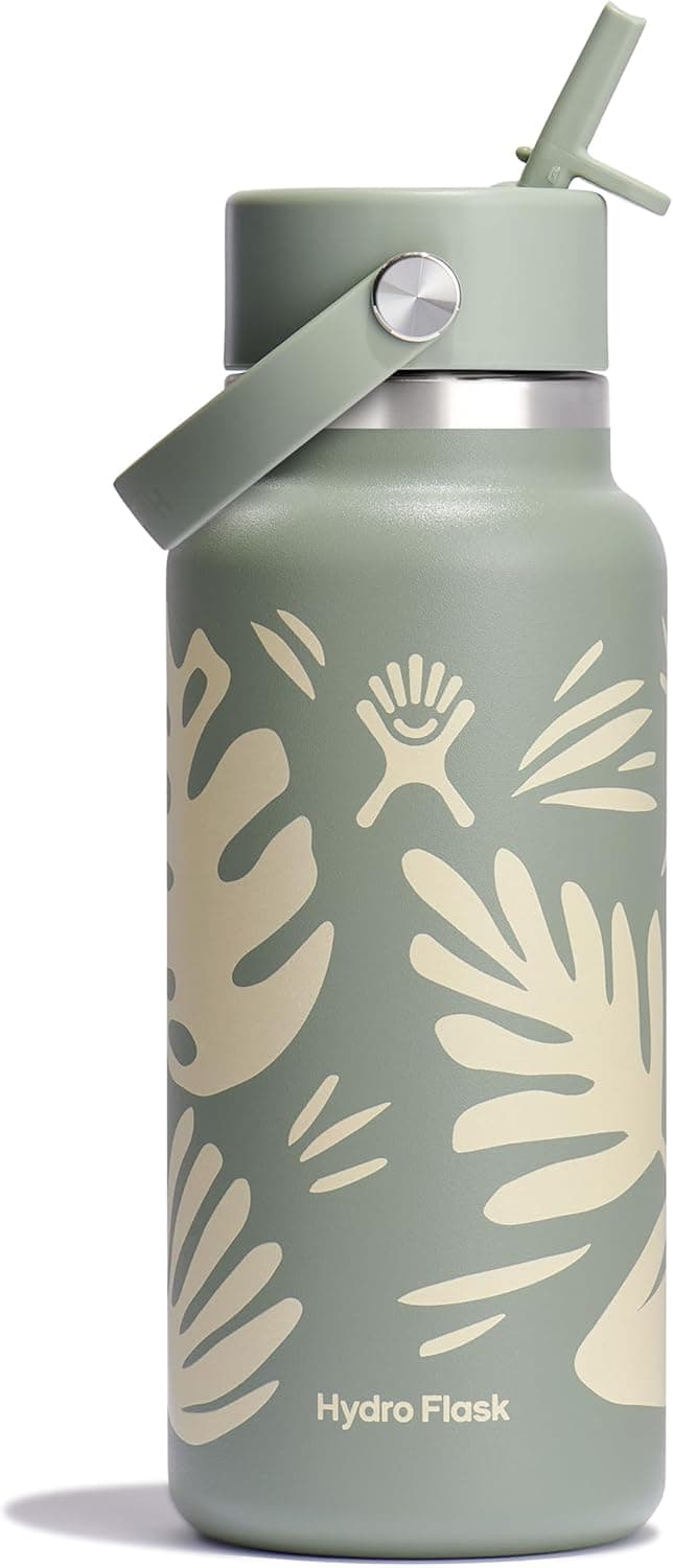 Hydro Flask Water Bottle 32 Oz - Botanical Bliss Agave — Spring Gift Ideas gift idea