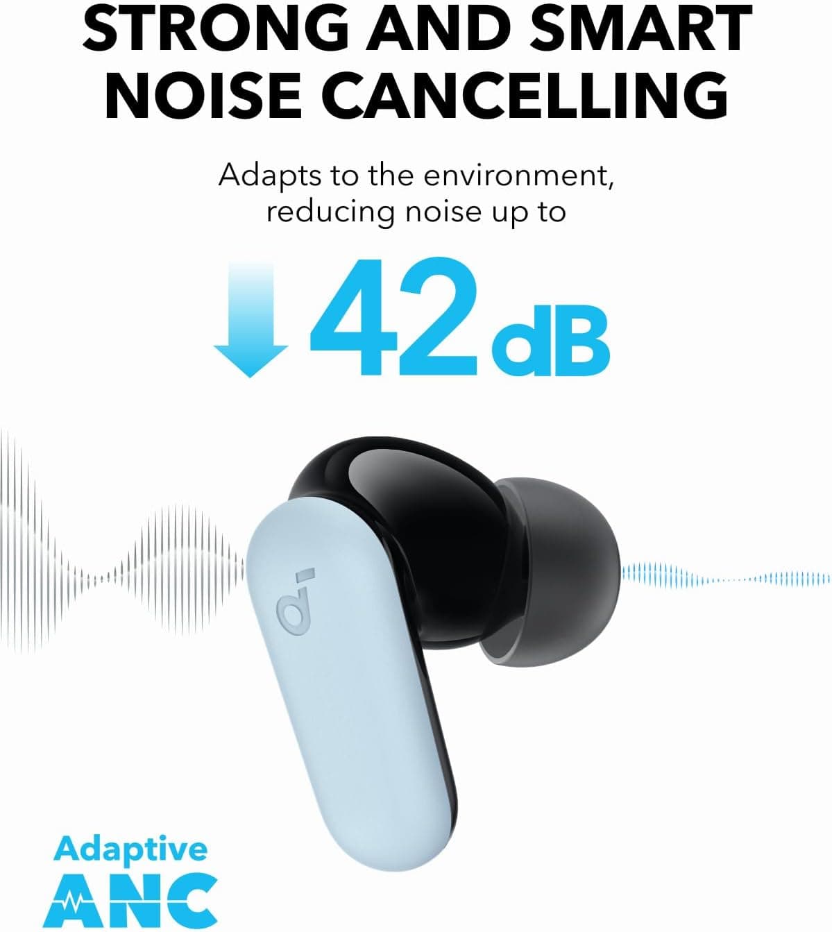 Soundcore P30i Noise Cancelling Earbuds by Anker thumbnail 2