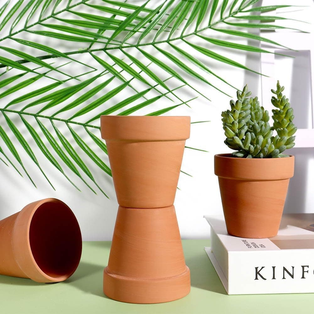 2.5 Inch Terracotta Pots - 12 Pack with Drainage thumbnail 5