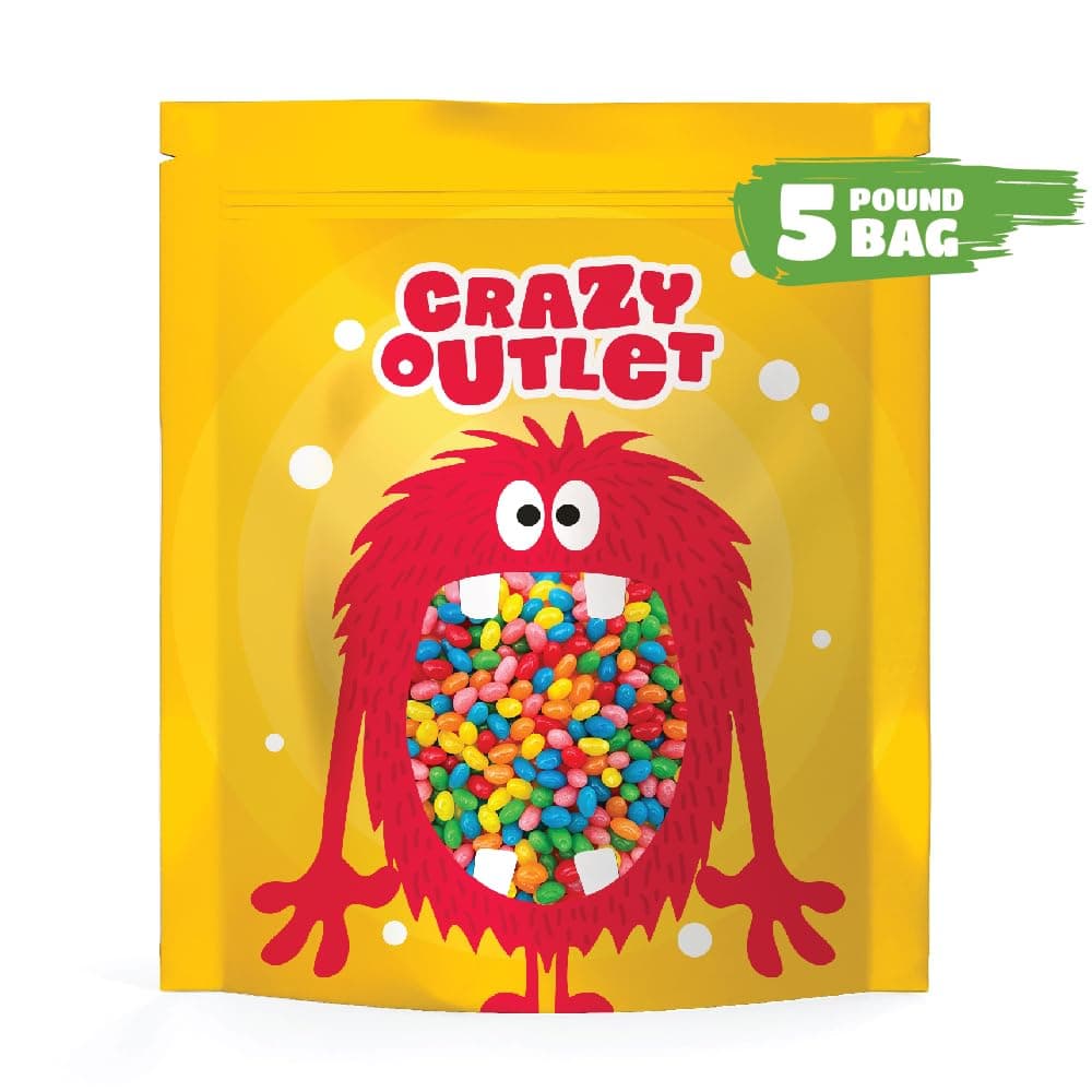 Jelly Beans - 5 Pound Bulk Pack Assorted Fruit Flavors thumbnail 5