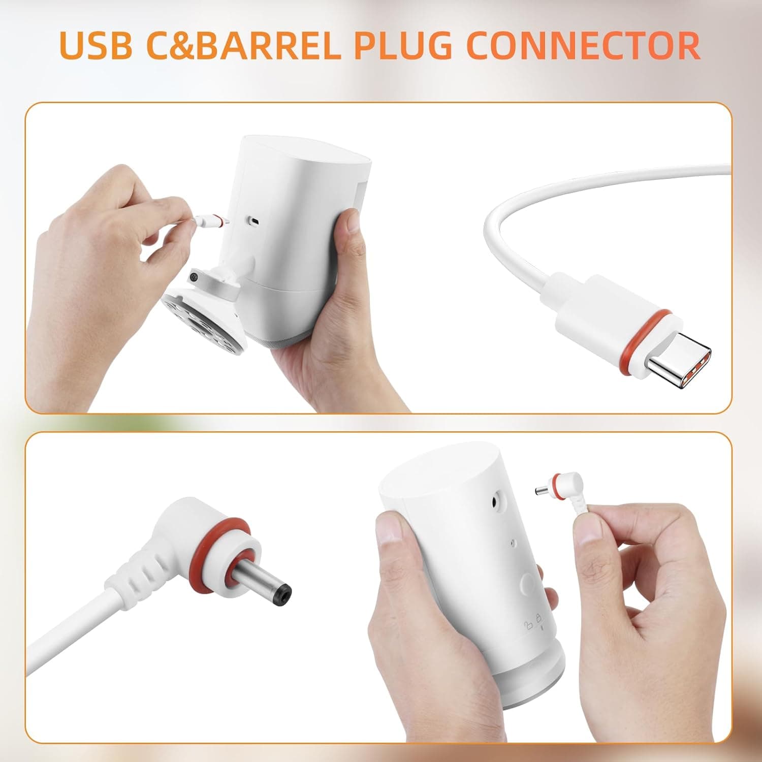 Solar Panel Charger for Ring Cameras - 2 Pack thumbnail 3