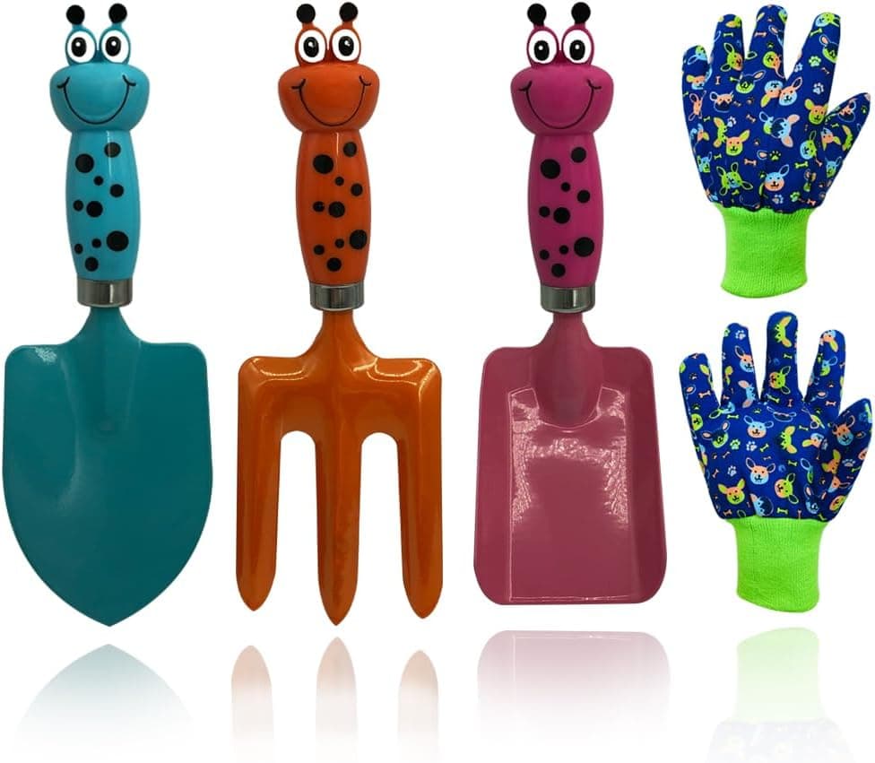 Kids Gardening Tools Gloves Set — gift idea