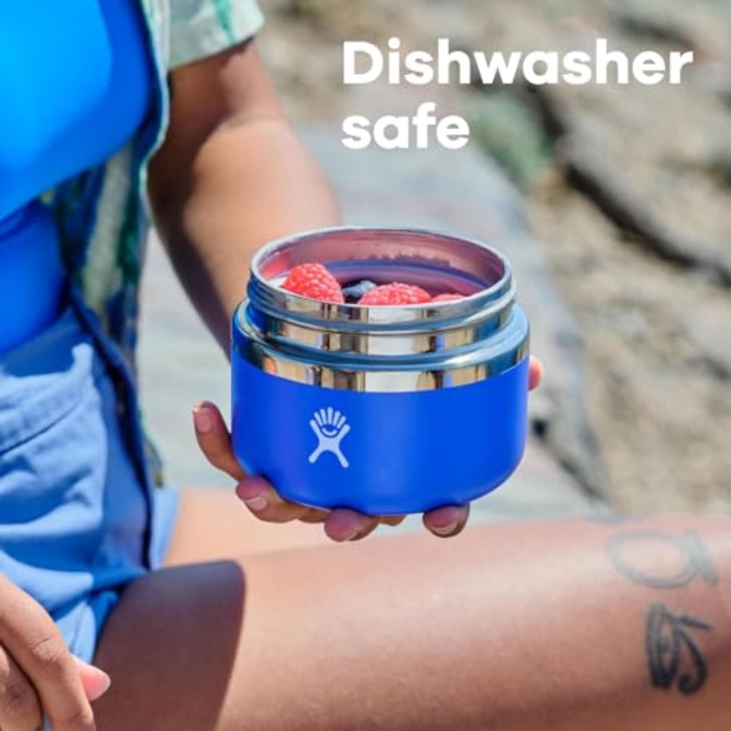 Hydro Flask Food Jar – Insulated Stainless Steel, Snack Travel Container for Hot Food, Lunch, &amp; Soup 20 Oz Black : Home &amp; Kitchen thumbnail 5