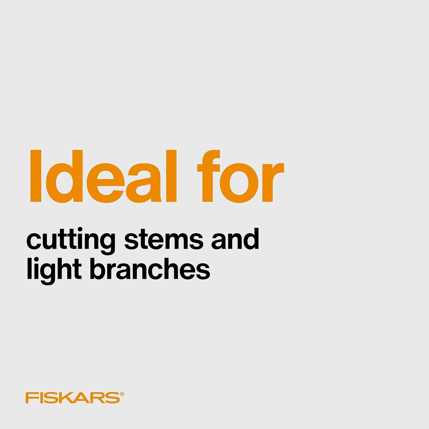 Fiskars Bypass Pruning Shears, Branch Cutter with 5/8" Cut Capacity, Garden Shears with Sharp Steel Blade, Rust Resistant, Ergonomic Pruners with Comfort Handle and Safety Lock, Gardening Hand Tools : Hand Pruners : Patio, Lawn &amp; Garden thumbnail 5