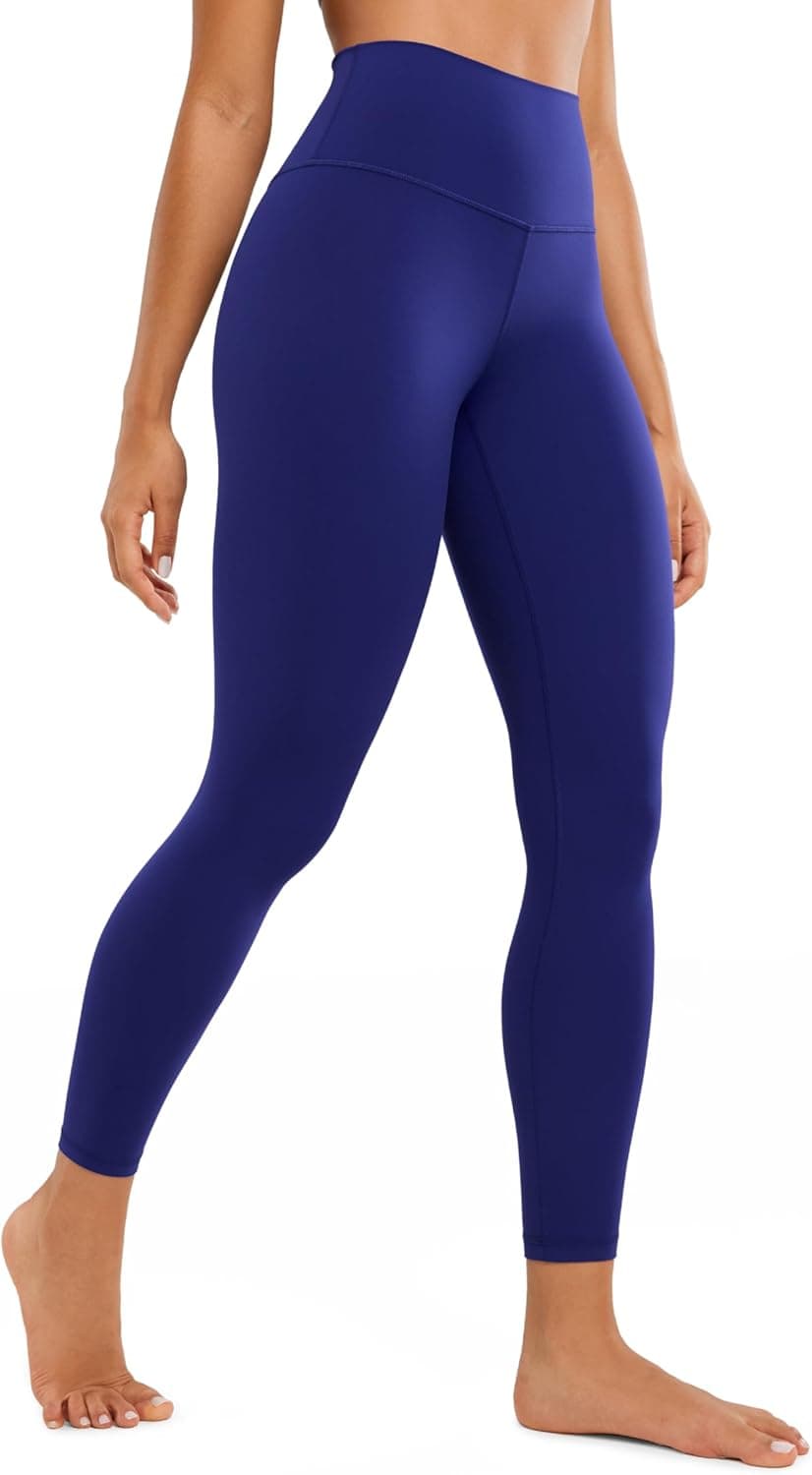 CRZ YOGA Butterluxe High-Waisted Yoga Leggings 25" - Larkspur Blue image 1